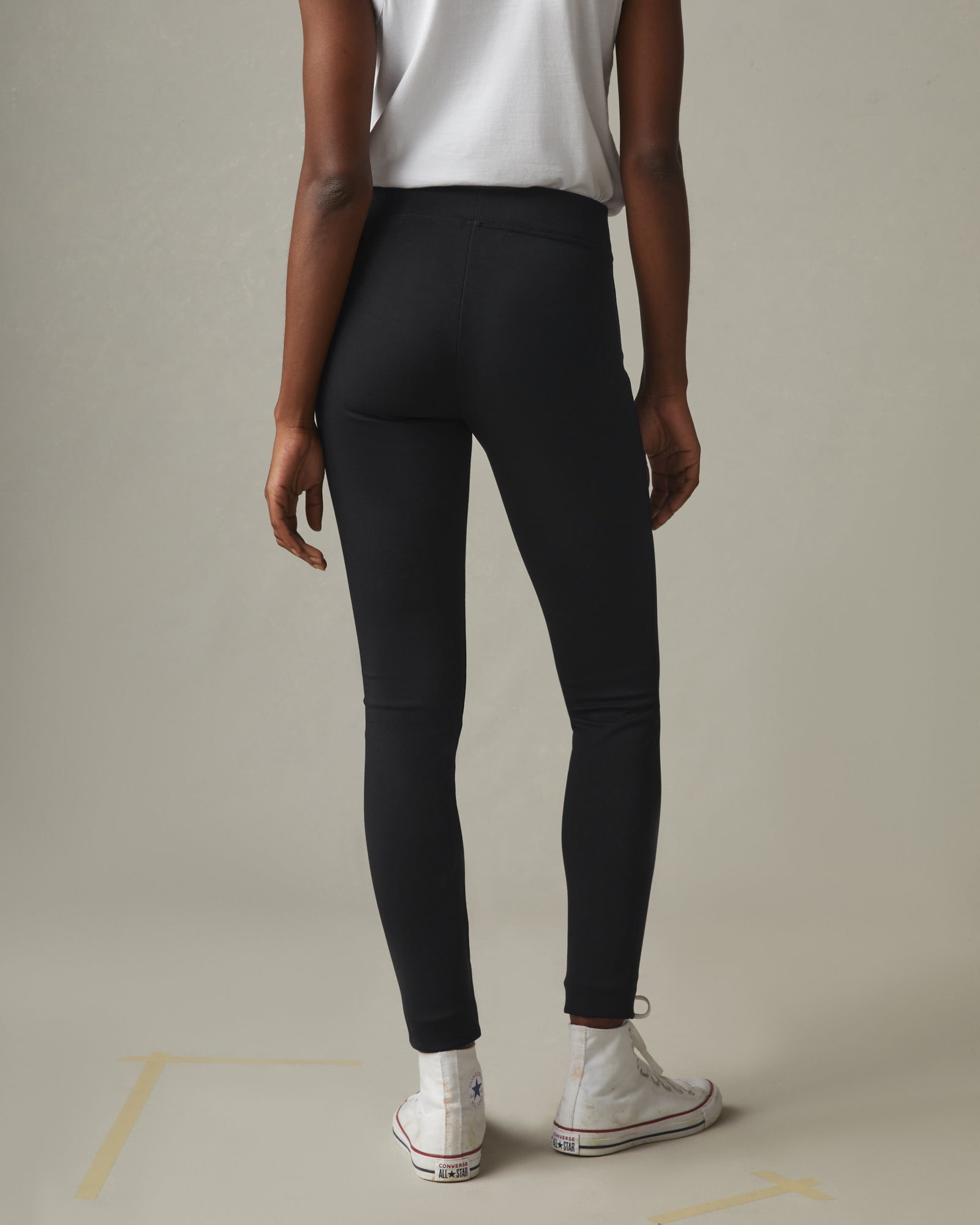Black L Decathlon Leggings discount 71% WOMEN FASHION Trousers Basic 